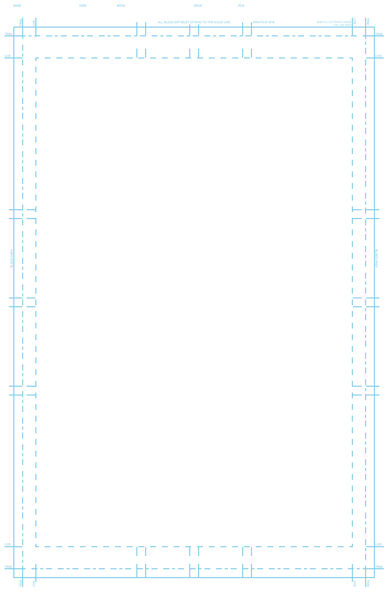 Comic Book Art Board Templates