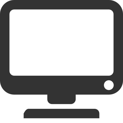 Computer Monitor Icon Computer Monitor Icon