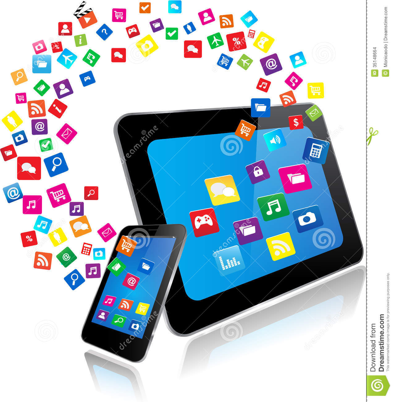 Computer Tablet Phone Icon