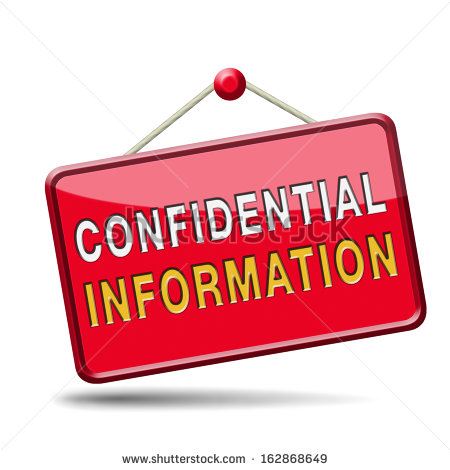 Confidential Information Clip Art
