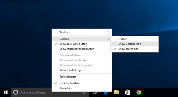 Cortana How to Enable in Windows 10