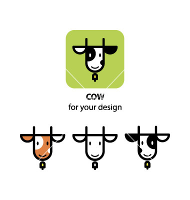 Cow Head Icon