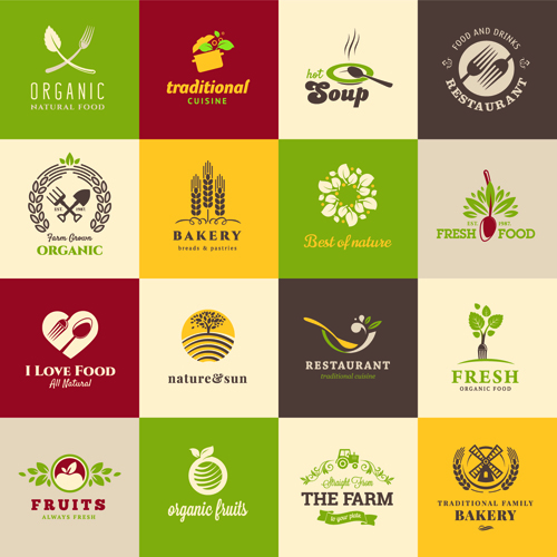 Creative Food Logos