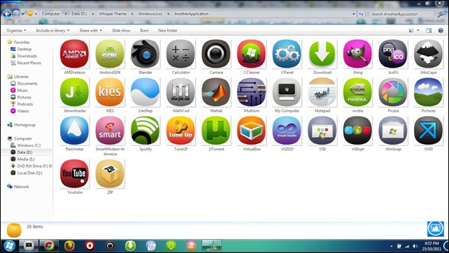 Custom Icons Windows 8 Profile