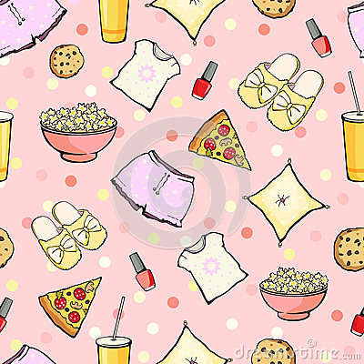 Cute Sleepover Party Cute Sleepover Party