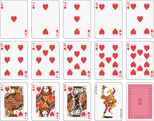 Deck of Playing Card Templates Deck of Playing Card Templates