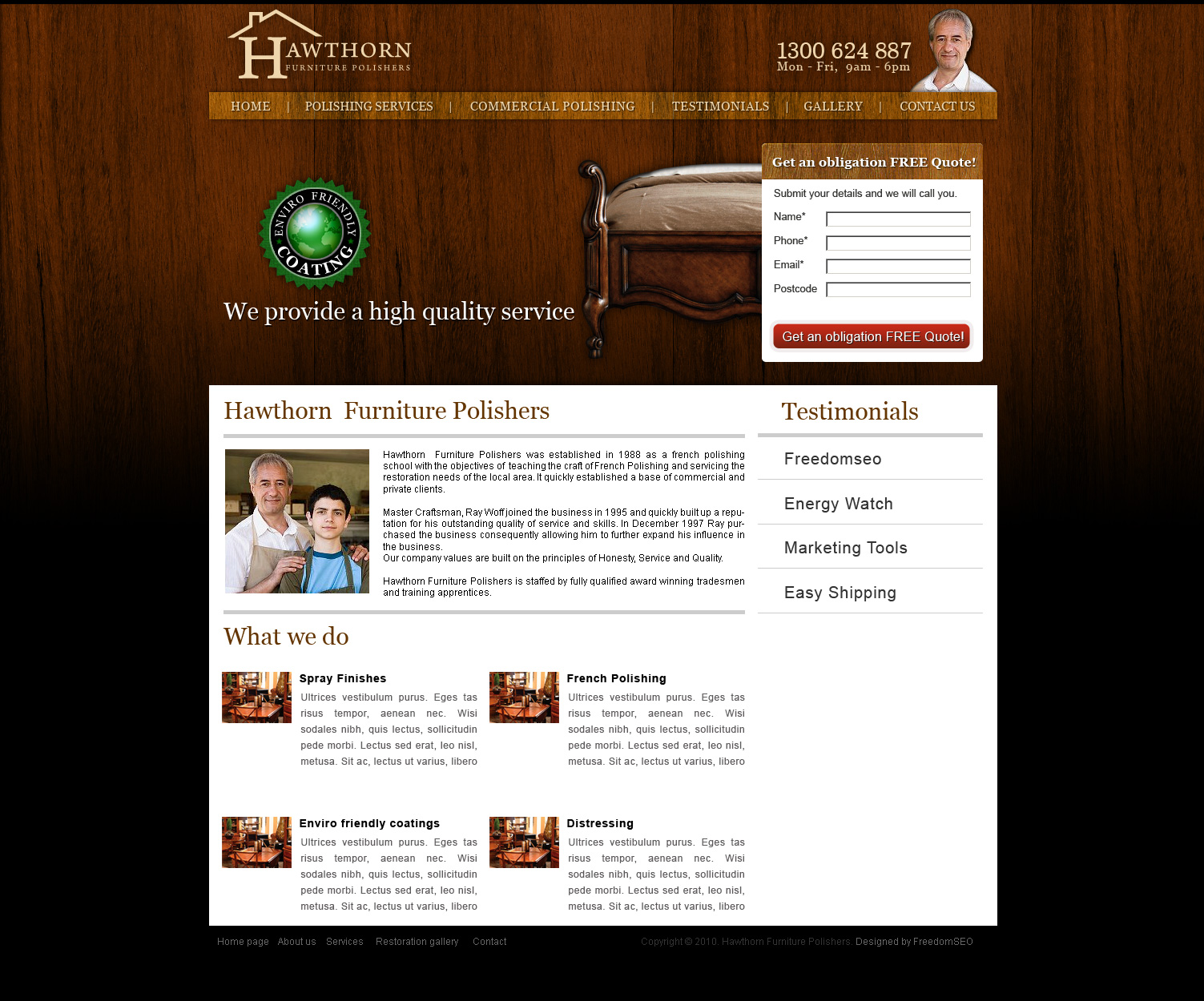 Design Furniture Website