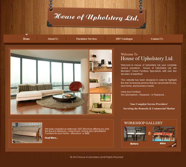 Designer Furniture Website