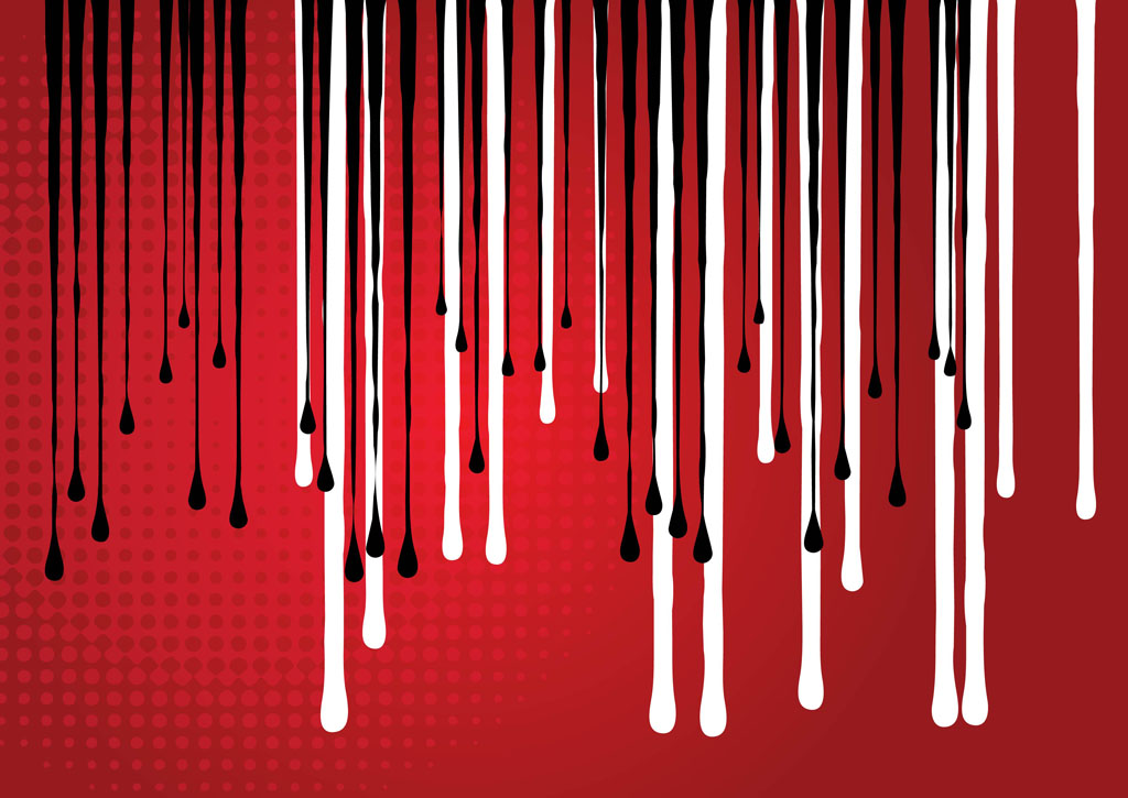 Dripping Paint Vector