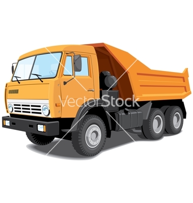 Dump Truck Vector