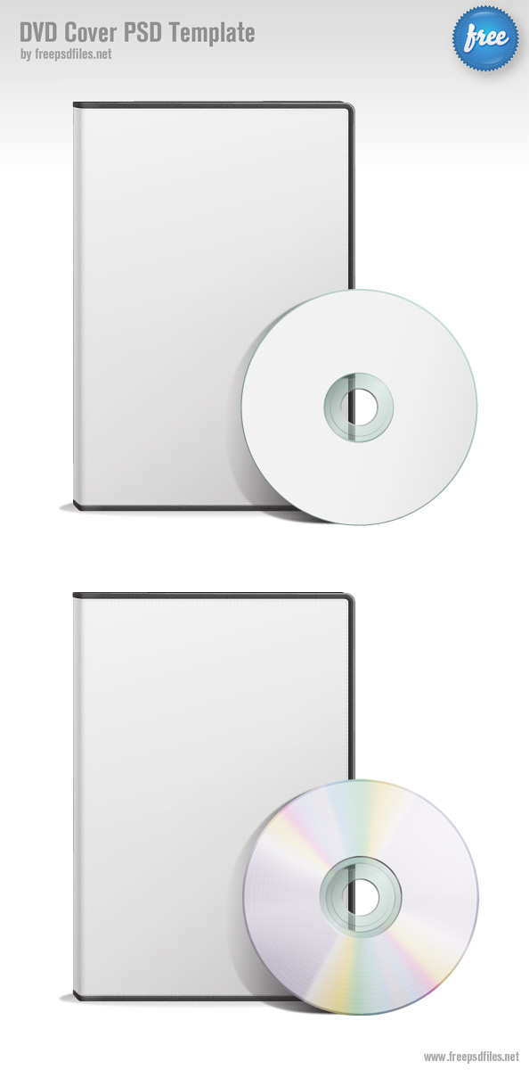 DVD Cover Template PSD