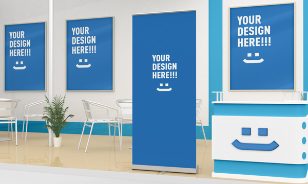 Exhibition Stand Design Mockup