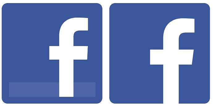 Facebook Logo Business Card