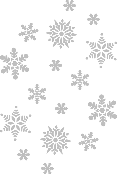 Falling Snowflakes Clip Art Free