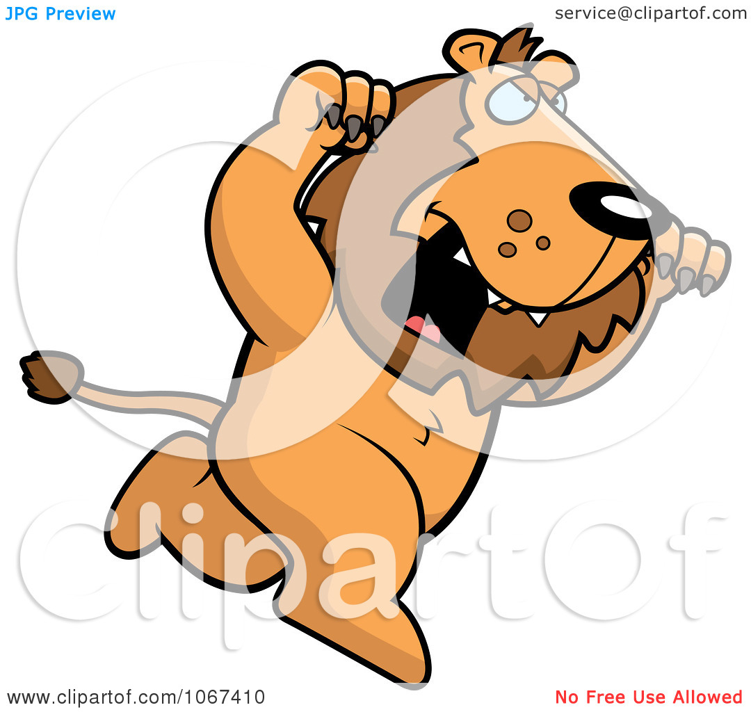 Ferocious Lion Clip Art Free