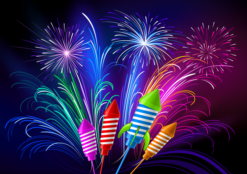 Fireworks Vector