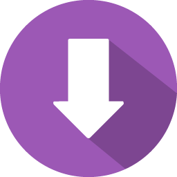 Flat Download Icon