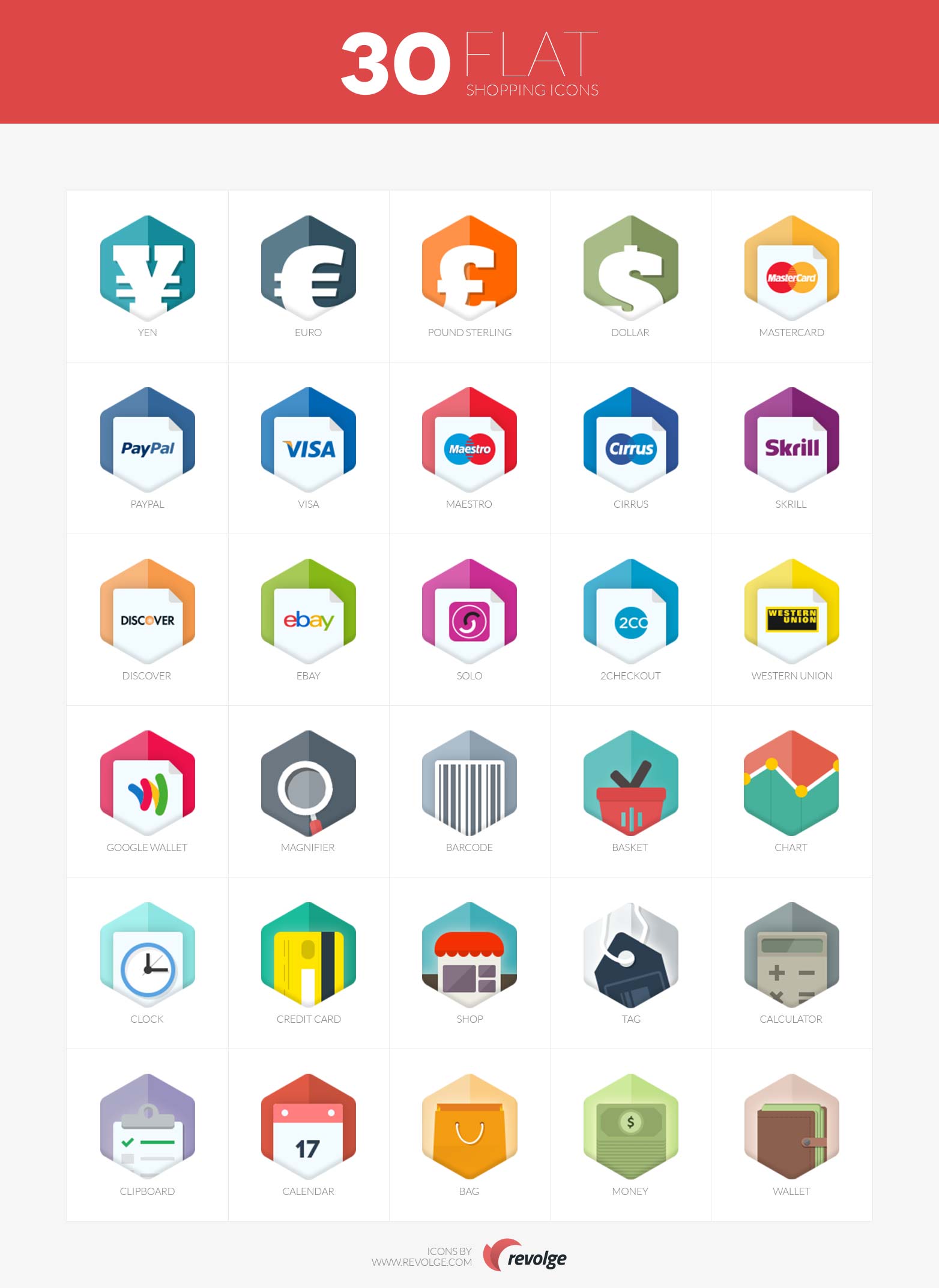 Flat Icons Free Download