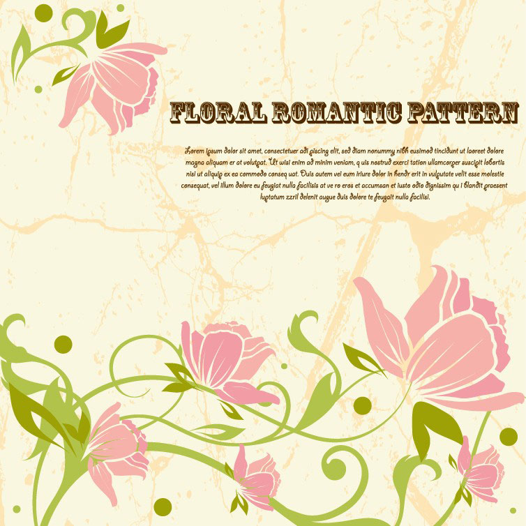 Floral Pattern Vector Free Download