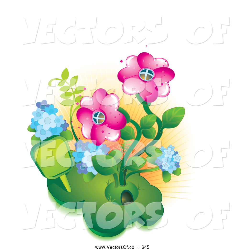 Flower Garden Clip Art