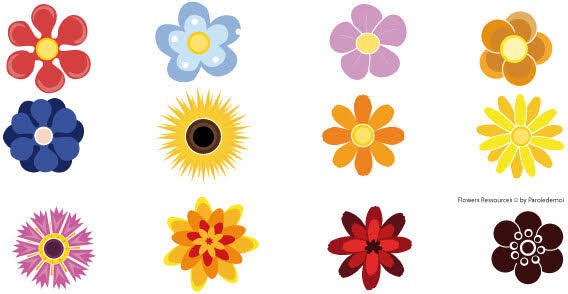 Flower Vector Free Download