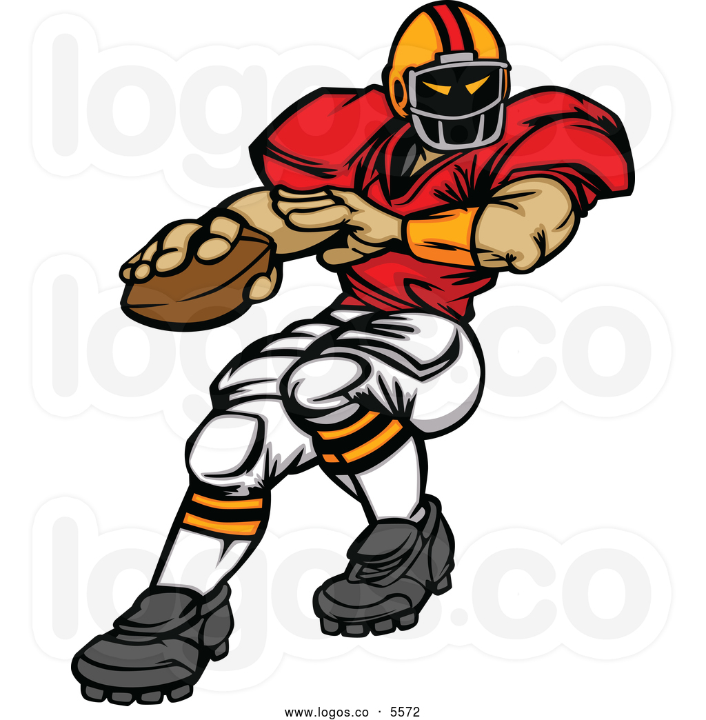 Football Player Clip Art Free