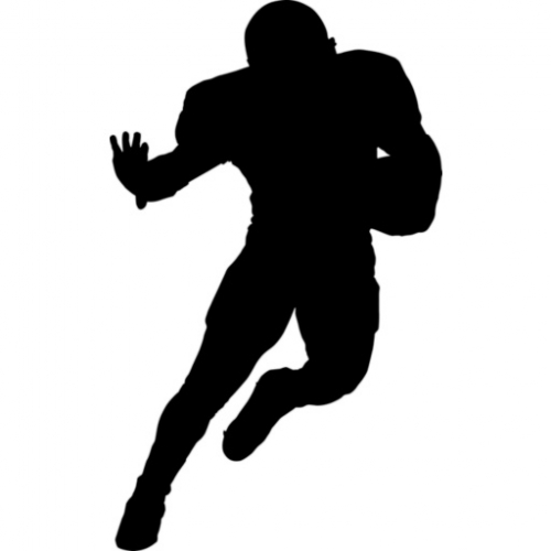 Football Player Silhouette