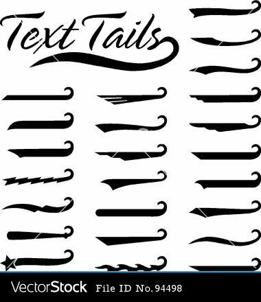 Free Baseball Font with Tail Clip Art Free Baseball Font with Tail Clip Art