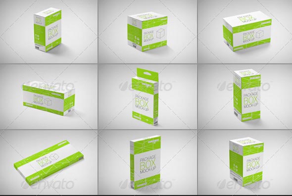 Free Box Mock Up Packaging Free Box Mock Up Packaging