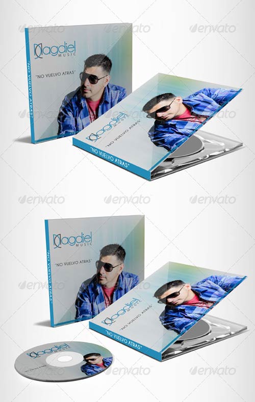 Free CD Case Mockup PSD Free CD Case Mockup PSD