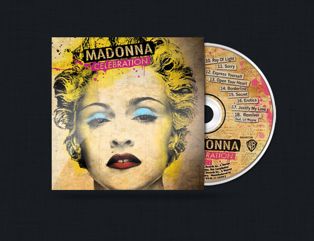 Free CD Cover Mockup Free CD Cover Mockup