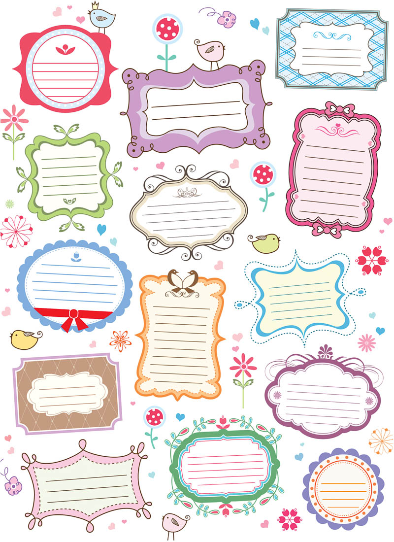 Free Decorative Labels Free Decorative Labels