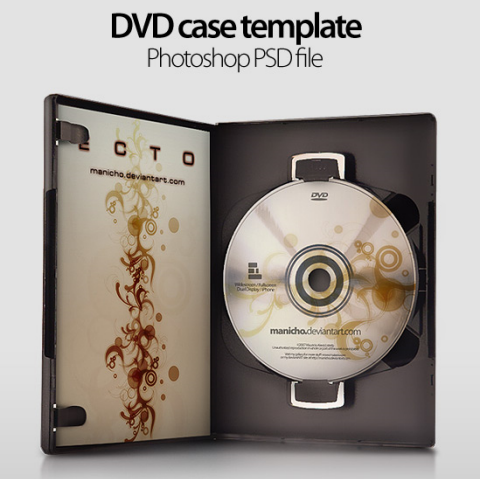Free DVD Case Cover Template Photoshop