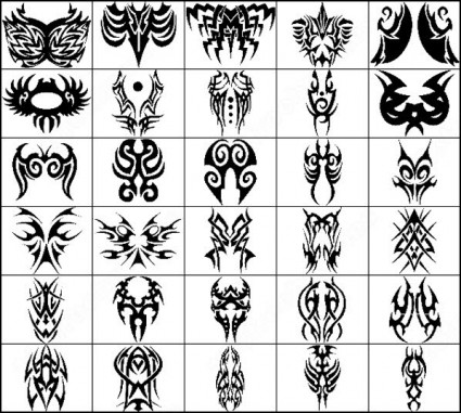 Free Photoshop Tribal Brushes