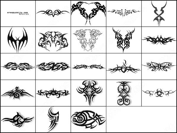 Free Photoshop Tribal Brushes