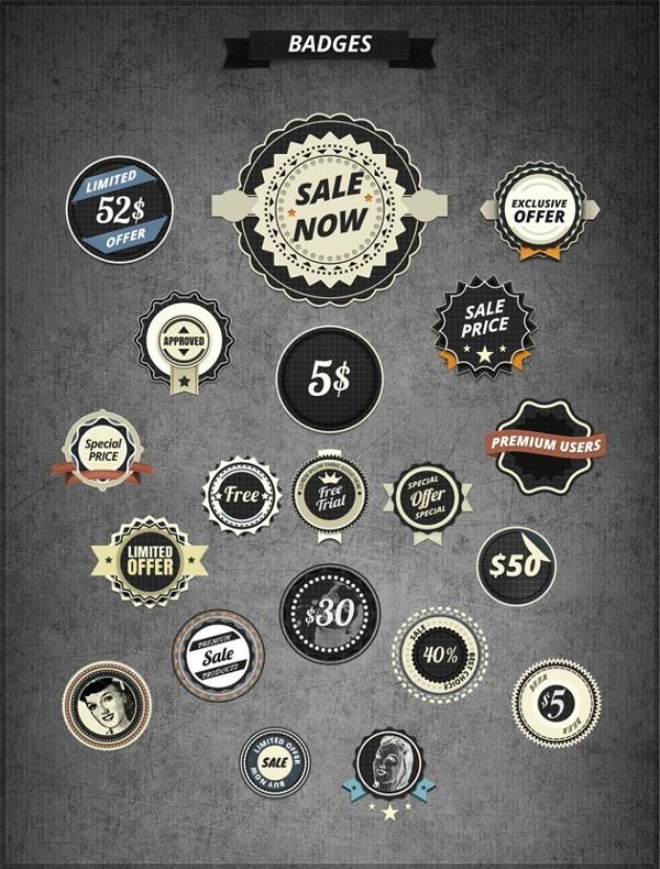 Free Psd Badges Free Psd Badges