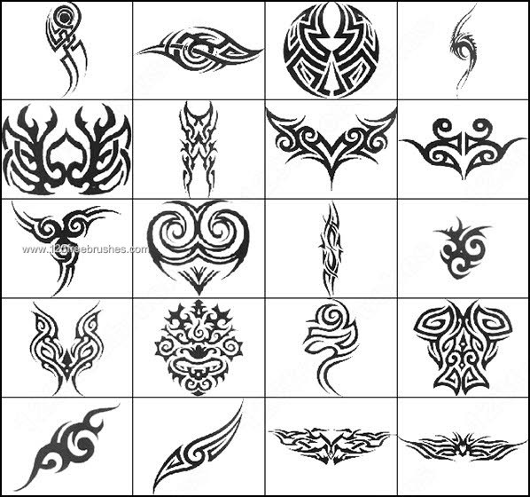 Free Tattoo Brushes Photoshop