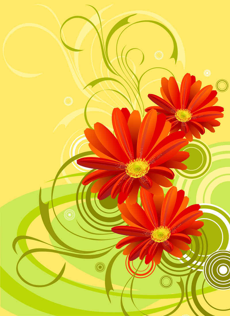 Free Vector Flowers