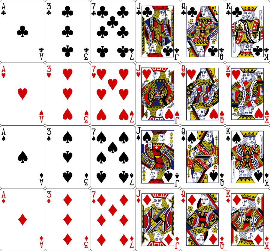 Free Vector Playing Cards Deck