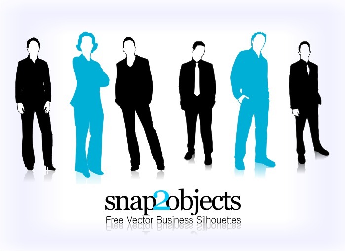 Free Vector Silhouettes Business