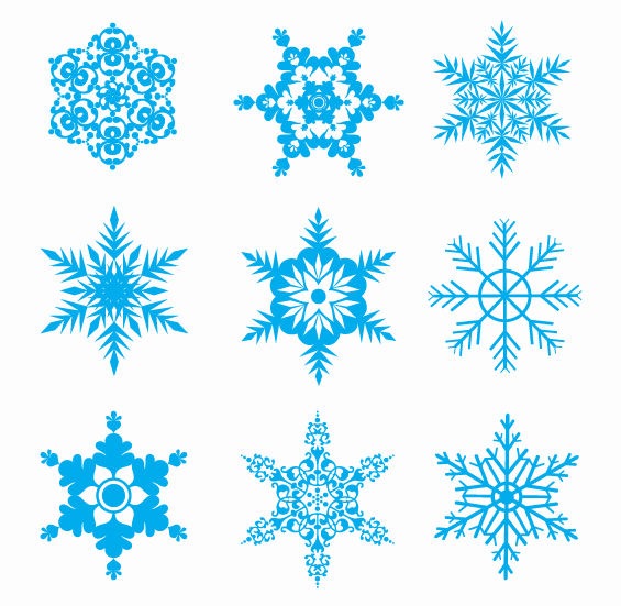 Free Vector Snowflake Clip Art