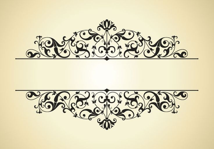 Free Vintage Border Designs