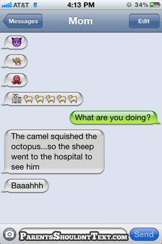 Funny Story Emoticons Text Messages