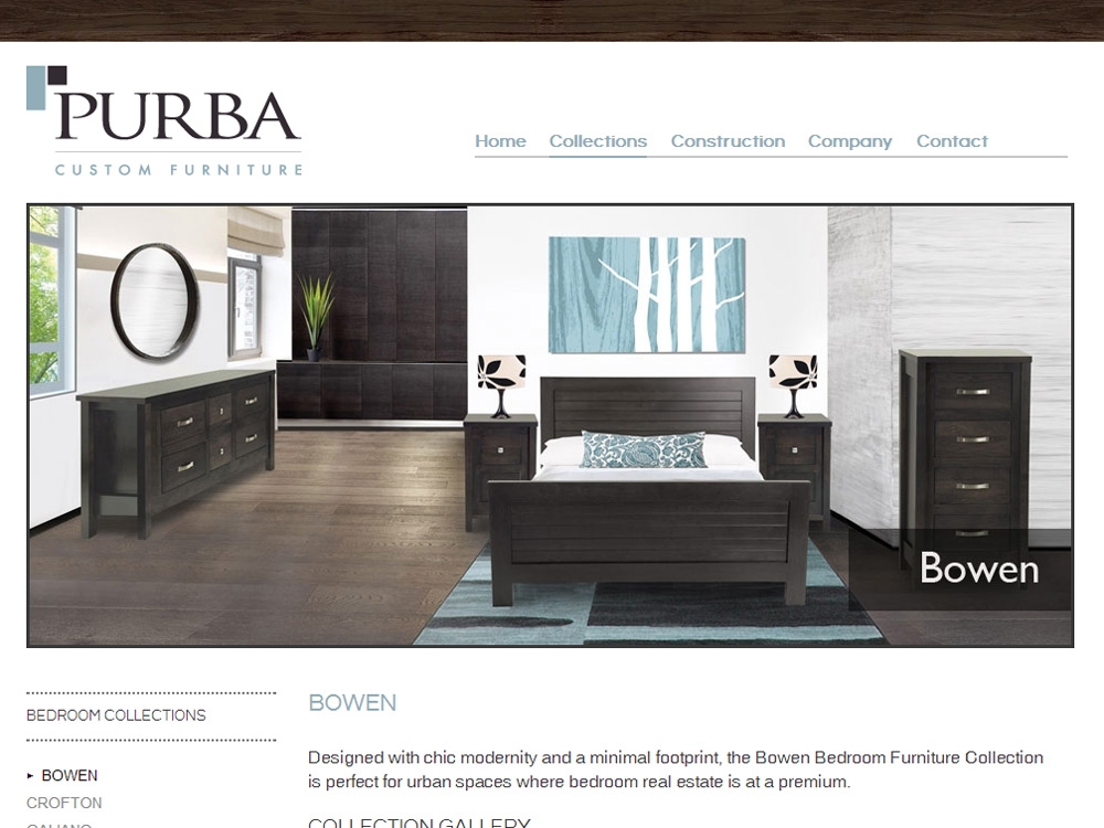 Furniture Company Website Designs