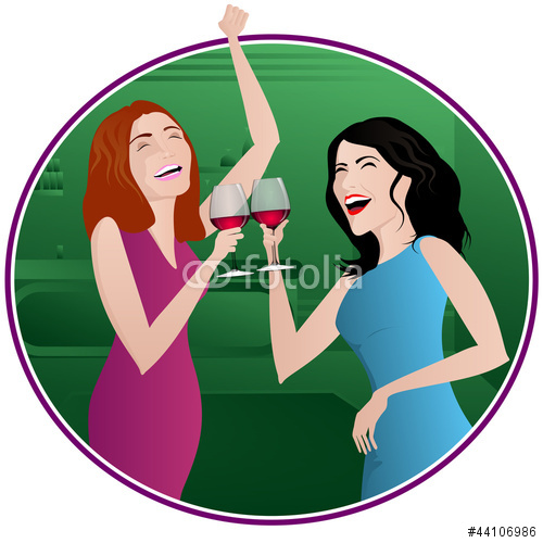 Girls Night Out Vector