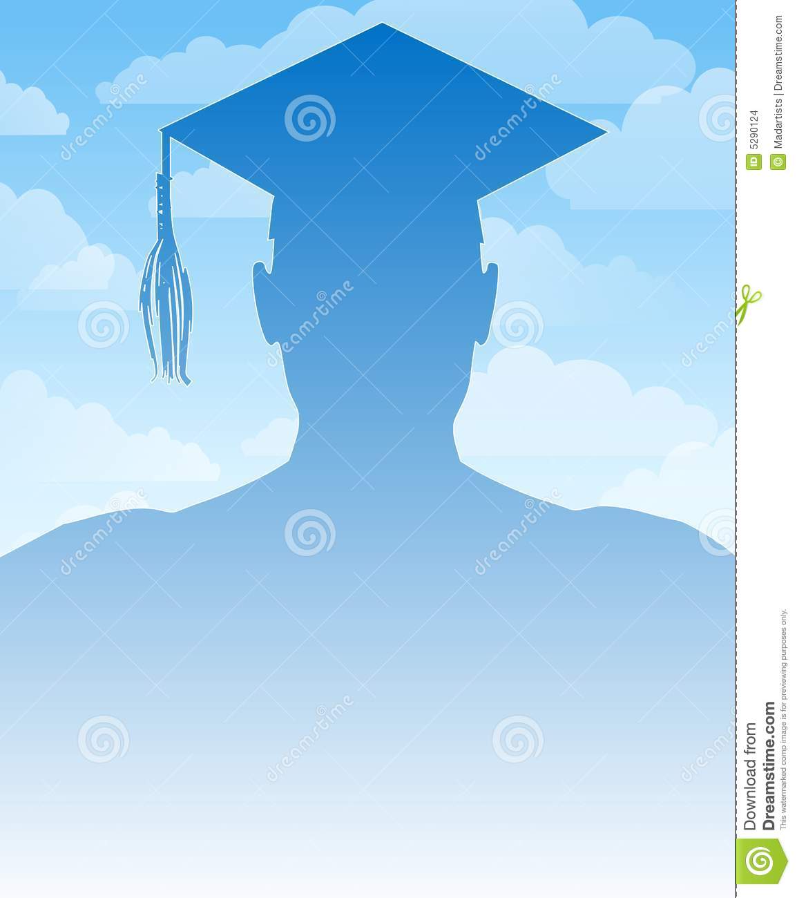 Graduation Silhouette