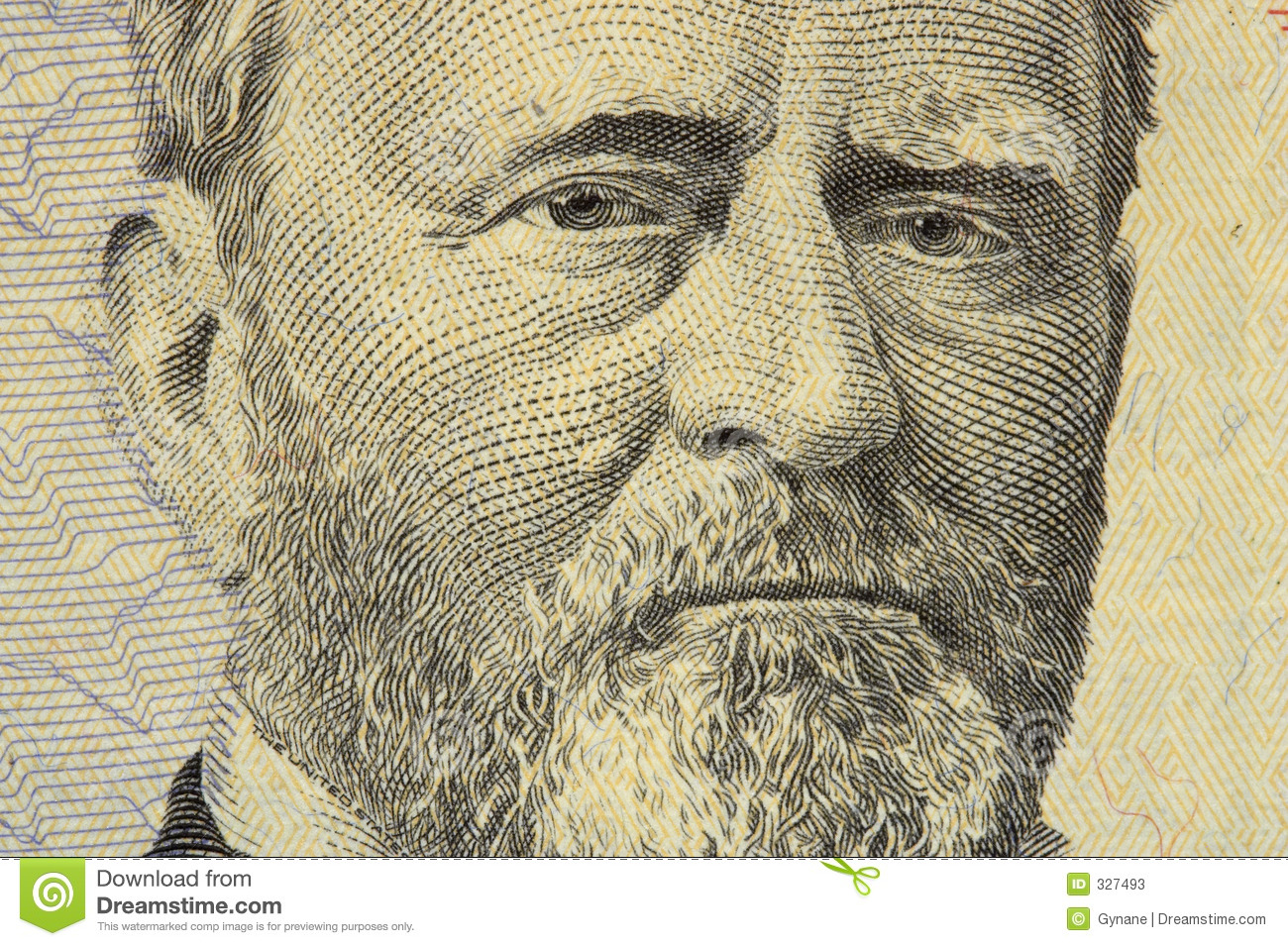 Grant 50 Dollar Bill President