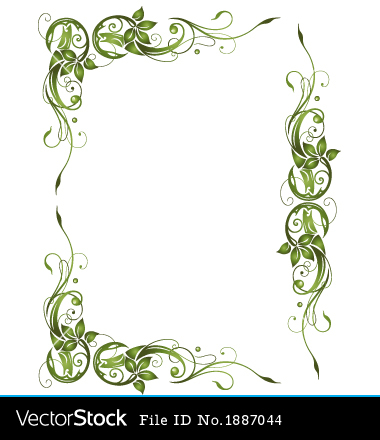 Green Leaf Frame