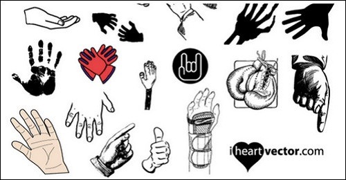 Hand Vector Free Download