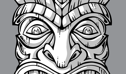 Hawaiian Tribal Tiki Designs